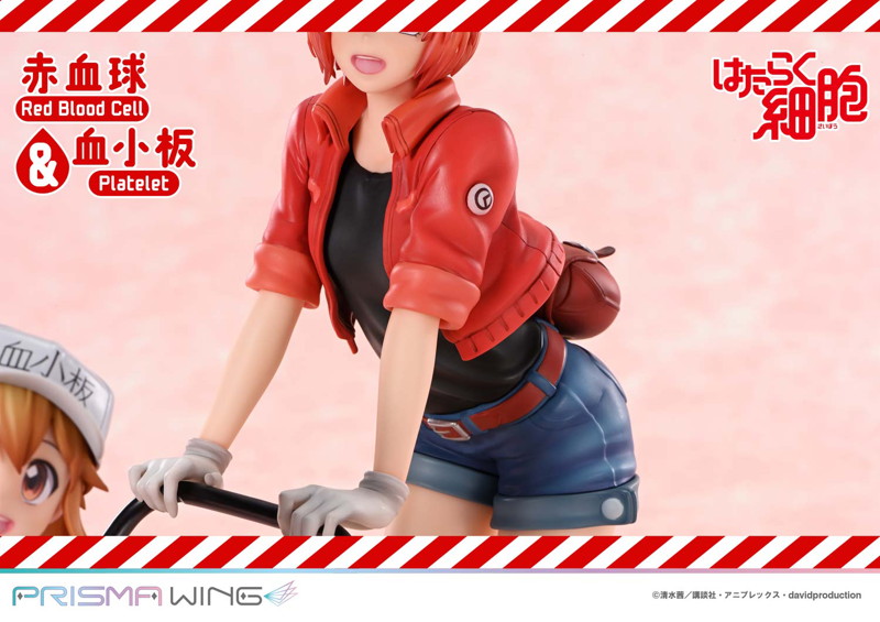 PRISMA WINGはたらく細胞！！ 赤血球＆血小板 Non Scale 完成品フィギュア 画像14