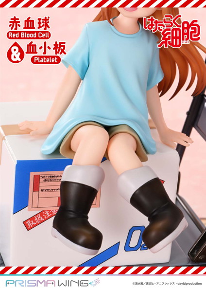 PRISMA WINGはたらく細胞！！ 赤血球＆血小板 Non Scale 完成品フィギュア 画像17