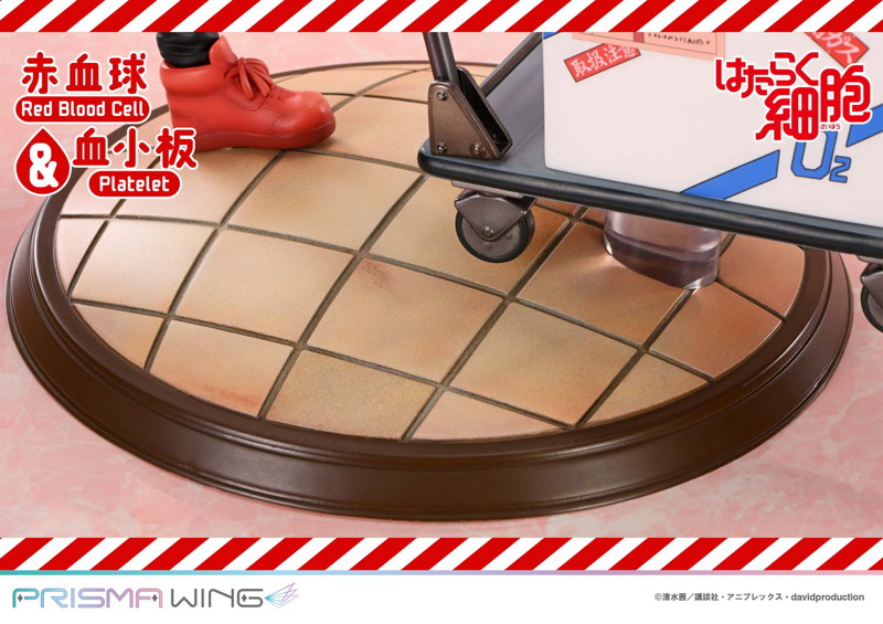 PRISMA WINGはたらく細胞！！ 赤血球＆血小板 Non Scale 完成品フィギュア 画像19