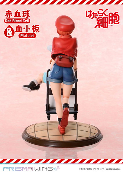 PRISMA WINGはたらく細胞！！ 赤血球＆血小板 Non Scale 完成品フィギュア 画像5