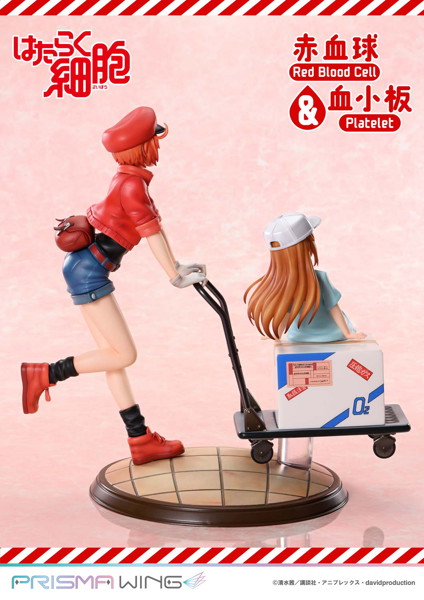 PRISMA WINGはたらく細胞！！ 赤血球＆血小板 Non Scale 完成品フィギュア 画像6