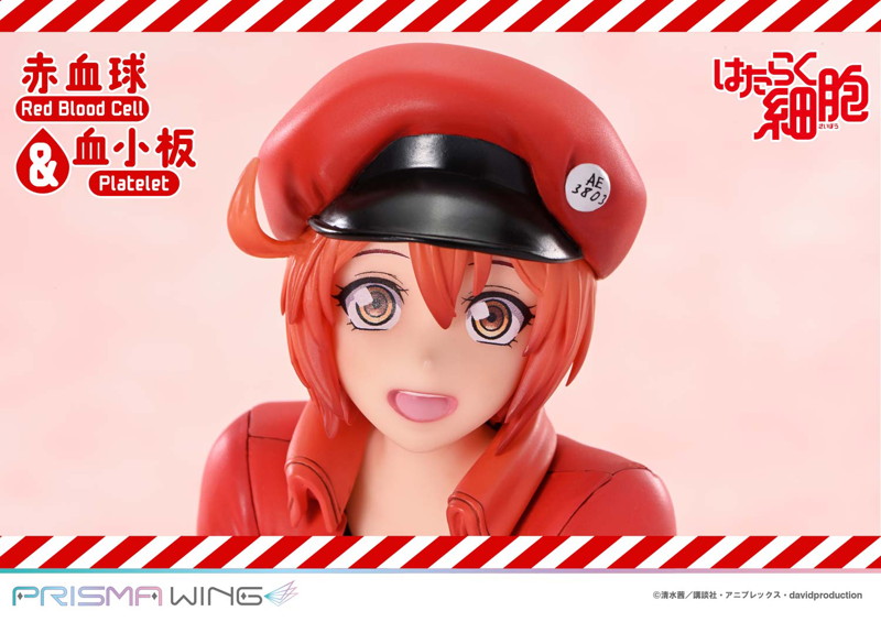 PRISMA WINGはたらく細胞！！ 赤血球＆血小板 Non Scale 完成品フィギュア 画像7