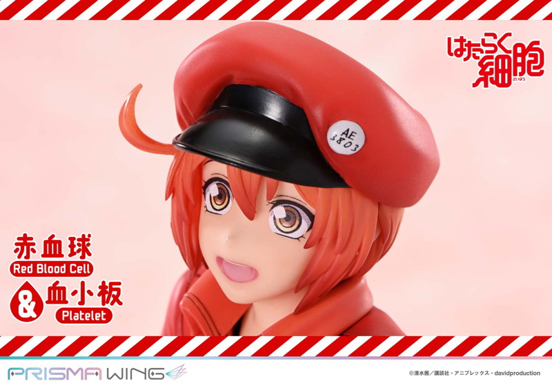 PRISMA WINGはたらく細胞！！ 赤血球＆血小板 Non Scale 完成品フィギュア 画像8