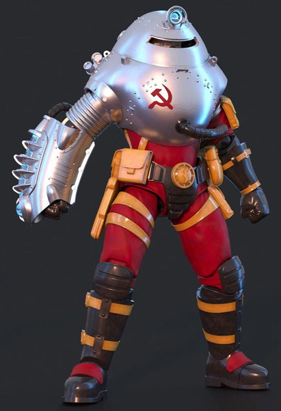 BA001 1/12 テスラ トゥルーパー