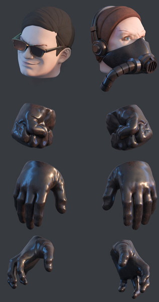 BA001 1/12 テスラ トゥルーパー