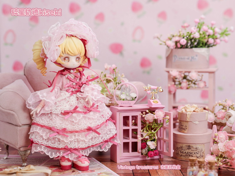 Vintage treasures-アンティークギフトボックス （全7種＋3） 1BOX:8個入