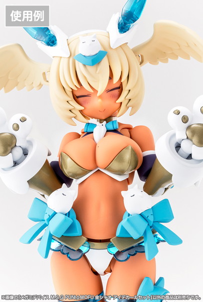 メガミデバイス M.S.G PUNI☆MOFU 金シャオ アイデカールセット