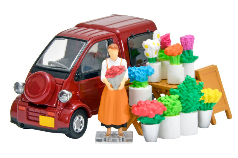 花屋2 （ダイハツ ミゼットII カーゴ 付属）