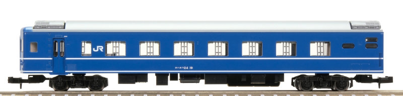 9542 オハネフ24-0形（白帯・青森車両センター）増結用