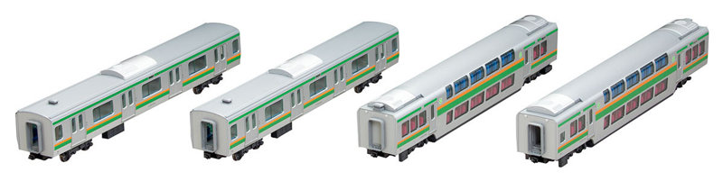 【再生産】HO-9103 E231-1000系（上野東京ライン・国府津車両センター）増結セット（4両）