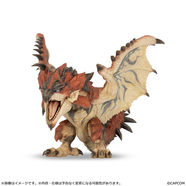 カプコンフィギュアビルダー ソフビモデル リオレウス モンスターハンター