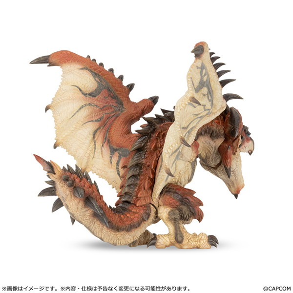 カプコンフィギュアビルダー ソフビモデル リオレウス モンスターハンター