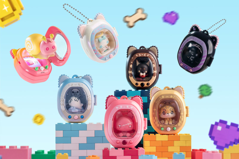 TOMIZ レトロタマゴ 初代シリーズ チャーム（1BOX=6個入）