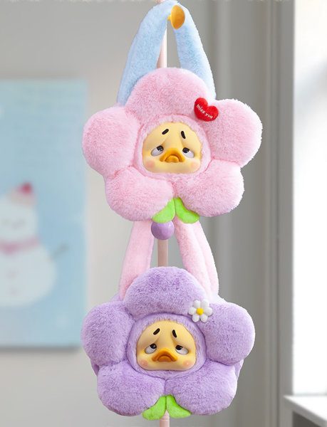 UPSETDUCK‐花咲くダック ぬいぐるみバッグ