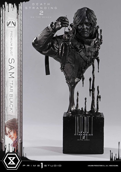 プレミアムバスト DEATH STRANDING 2: ON THE BEACH サム（タールブラック）