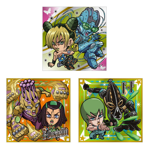 【BOX販売】にふぉるめーしょん ジョジョの奇妙な冒険 シールウエハース 〜ストーンオーシャン〜 （全31種） 1BOX:20個入