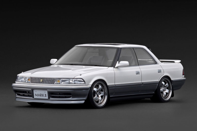 TOYOTA MARKII2.5 GT TWIN turbo （GX81） Pearl White / Silver