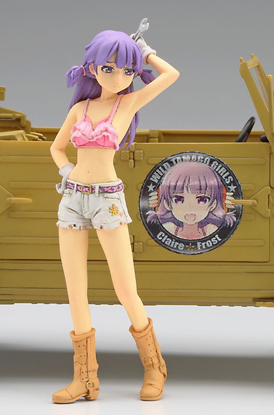 SP360 1/24 ワイルドたまごガールズ No.02 Pkw.K1 キューベルワーゲン 82型 ‘クレア フロスト’ w/フィギュア