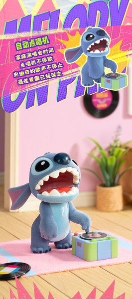 BLINDBOX スティッチ スーパー暴れん坊シリーズ（1BOX=8個入）