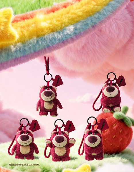 BLINDBOX ロッツォ ふわふわ気分シリーズ ぬいぐるみスマホストラップ（1BOX=4個入）