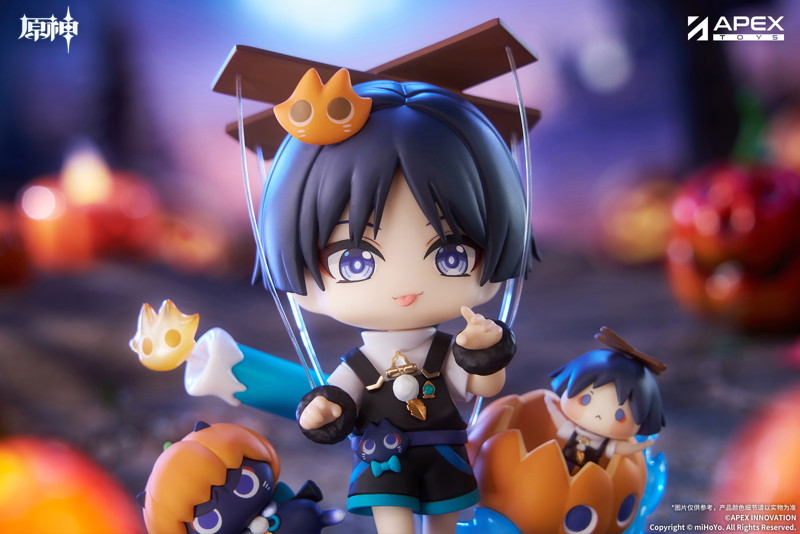 原神 幽夜綺想シリーズ ちびキャラフィギュア 放浪者