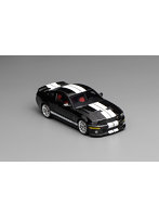 Ford Mustang Shelby GT500 Super Snake 2007 Ebony Black Matte Black Single Stripe