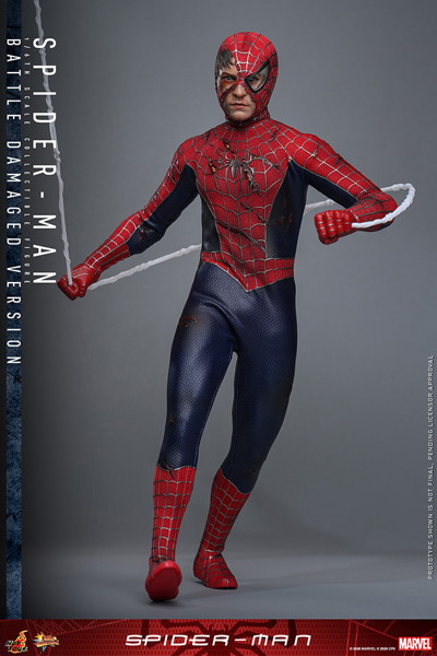 【ムービー・マスターピース】 『スパイダーマン』1/6スケールフィギュア スパイダーマン（バトルダメージ版）