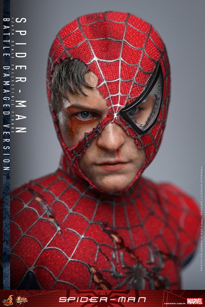 【ムービー・マスターピース】 『スパイダーマン』1/6スケールフィギュア スパイダーマン（バトルダメージ版）