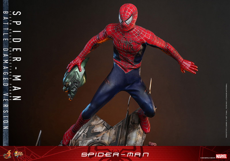 【ムービー・マスターピース】 『スパイダーマン』1/6スケールフィギュア スパイダーマン（バトルダメージ版）