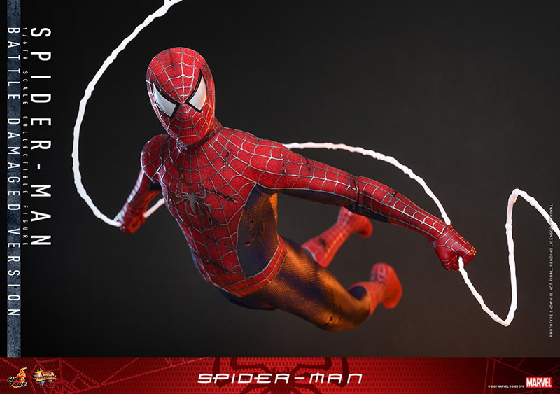 【ムービー・マスターピース】 『スパイダーマン』1/6スケールフィギュア スパイダーマン（バトルダメージ版）