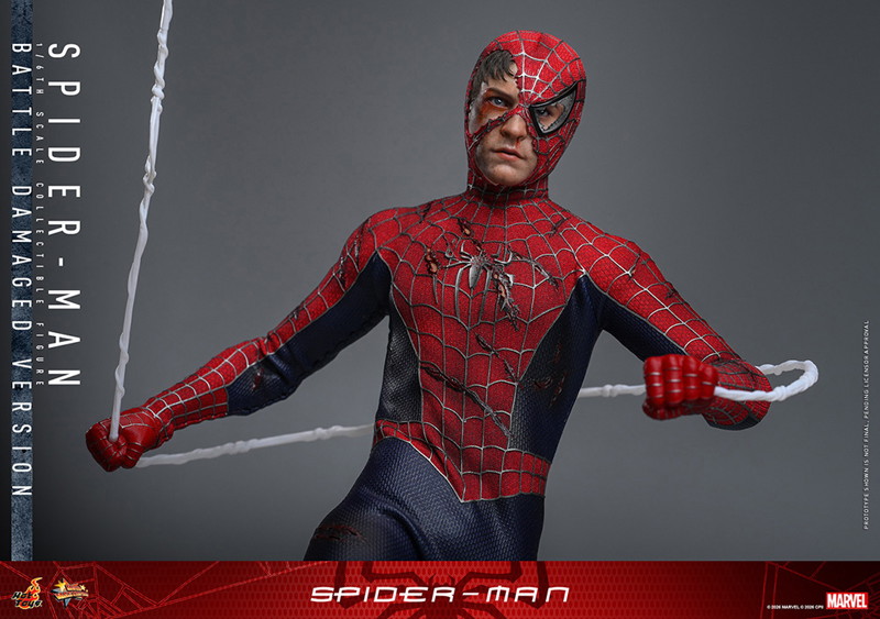 【ムービー・マスターピース】 『スパイダーマン』1/6スケールフィギュア スパイダーマン（バトルダメージ版）