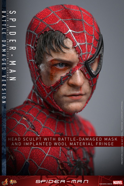 【ムービー・マスターピース】 『スパイダーマン』1/6スケールフィギュア スパイダーマン（バトルダメージ版）