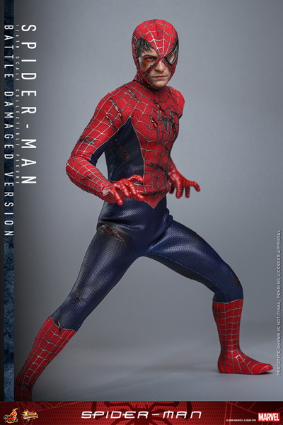 【ムービー・マスターピース】 『スパイダーマン』1/6スケールフィギュア スパイダーマン（バトルダメージ版）