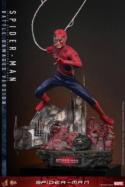 【ムービー・マスターピース】 『スパイダーマン』1/6スケールフィギュア スパイダーマン（バトルダメージ版）