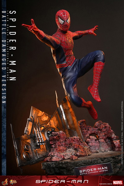 【ムービー・マスターピース】 『スパイダーマン』1/6スケールフィギュア スパイダーマン（バトルダメージ版）
