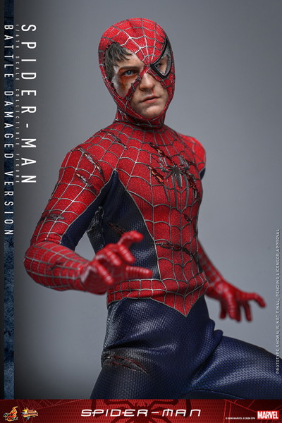 【ムービー・マスターピース】 『スパイダーマン』1/6スケールフィギュア スパイダーマン（バトルダメージ版）