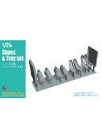 2402 1/24 シューズ＆シューズトレイ