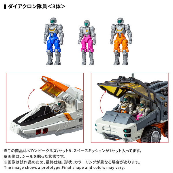 ＜D＞ビークルズ/セット8:スペースミッション ダイアクロン