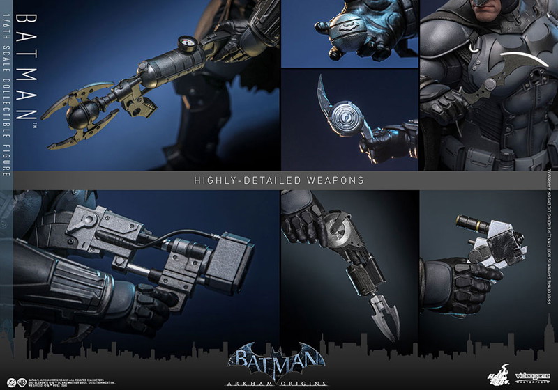 【ビデオゲーム・マスターピース】 『バットマン:アーカム・ビギンズ』1/6 スケールフィギュア バットマン