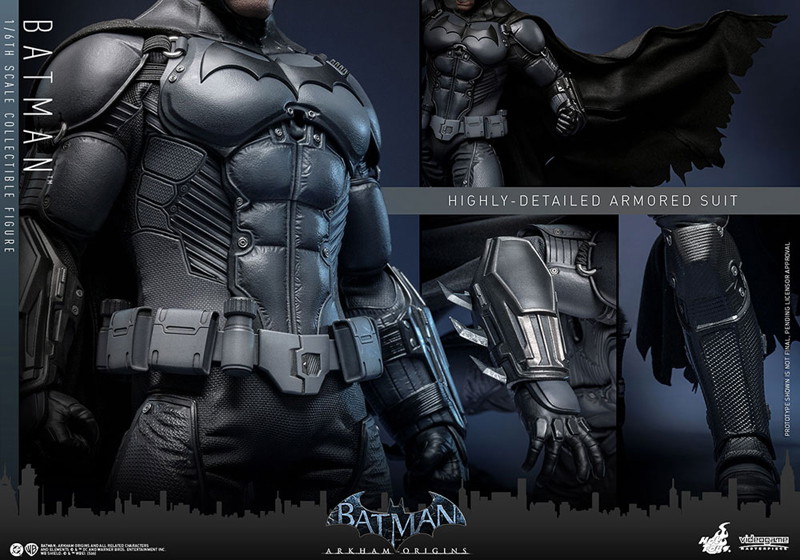 【ビデオゲーム・マスターピース】 『バットマン:アーカム・ビギンズ』1/6 スケールフィギュア バットマン