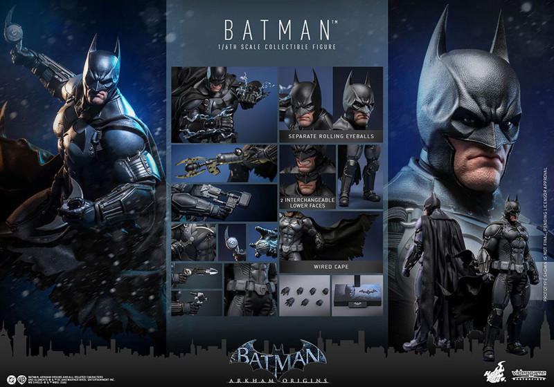 【ビデオゲーム・マスターピース】 『バットマン:アーカム・ビギンズ』1/6 スケールフィギュア バットマン