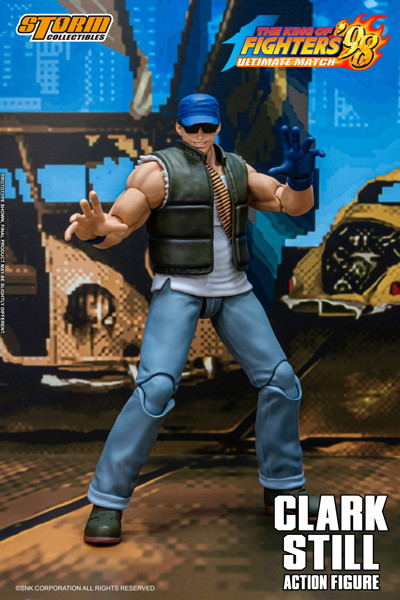 ザ・キング・オブ・ファイターズ ’98 アルティメットマッチ アクションフィギュア クラーク・スティル