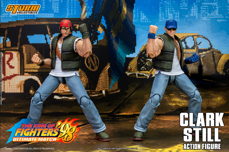 ザ・キング・オブ・ファイターズ ’98 アルティメットマッチ アクションフィギュア クラーク・スティル