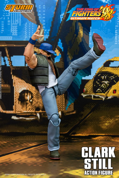 ザ・キング・オブ・ファイターズ ’98 アルティメットマッチ アクションフィギュア クラーク・スティル