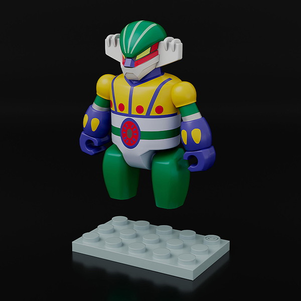 BRICKROID 鋼鉄ジーグ パーンサロイドセット