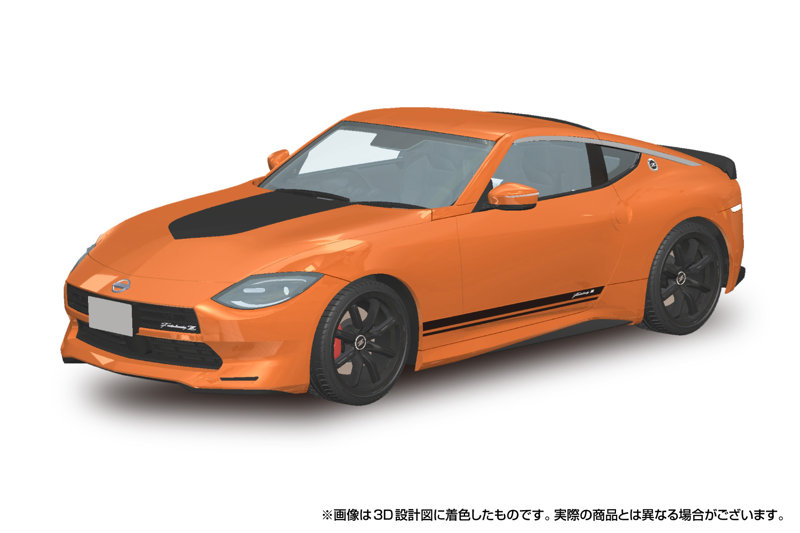 楽プラ スナップカー 1/24 RZ34 フェアレディZ Customized Edition 2024 432オレンジ 【07-OR】