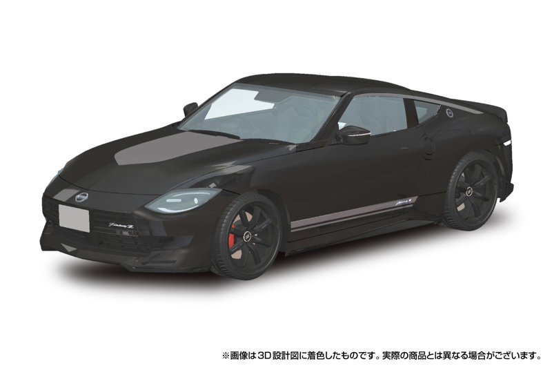 楽プラ スナップカー 1/24 RZ34 フェアレディZ Customized Edition 2024 ミッドナイトブラック 【07-MB】