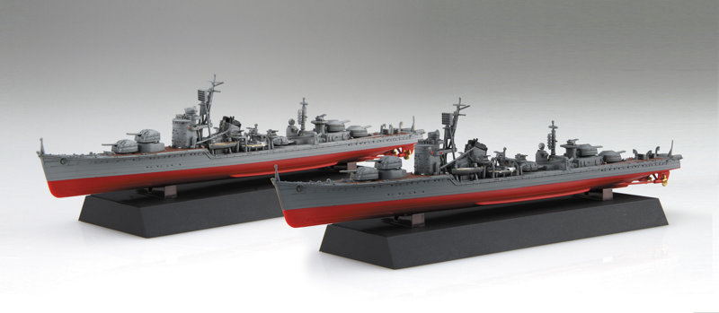 艦NX-16EX-201 1/700 艦NEXTシリーズ No.16 EX-201 日本海軍秋月型駆逐艦 秋月/初月 昭和19年/捷一号作戦 2隻セット 特別仕様（純正エッチングパーツ付き）