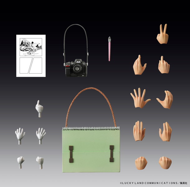 超像可動「岸辺露伴＆ヘブンズ・ドアー」 ジョジョの奇妙な冒険 第4部