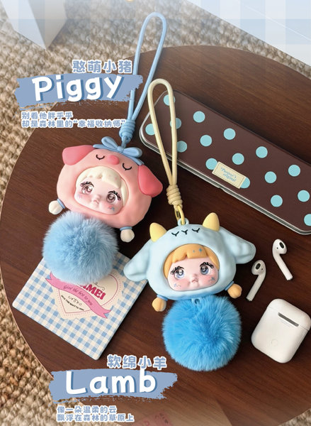 Nommi 森のミニ楽章 イヤホンケース（1BOX=6個入）
